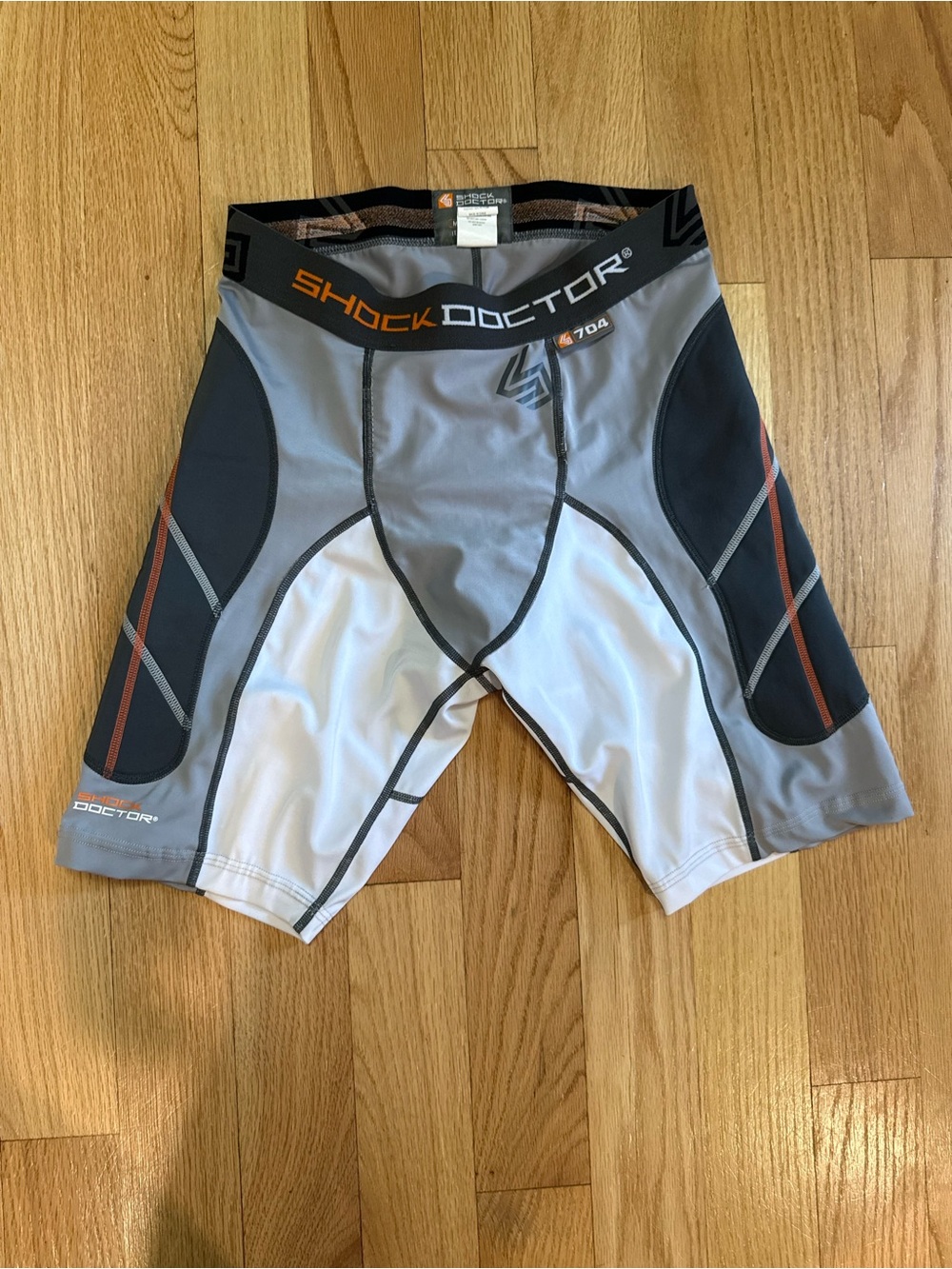 Men's Gray Compression Shorts
